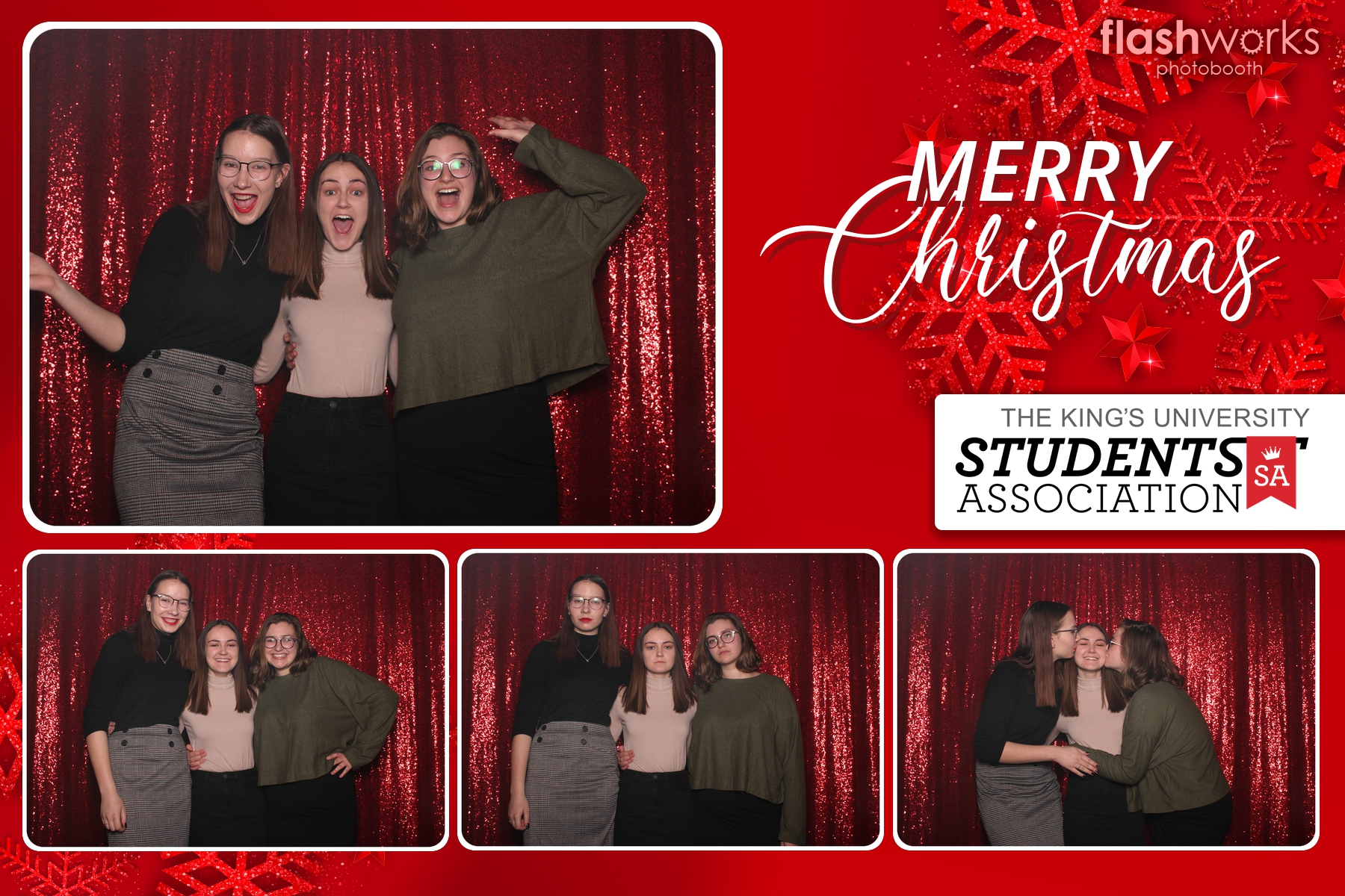 Kings Christmas Party | View more photos from the event at gallery.flashworksphotobooth.com/u/FlashworksPhotoboothInc/Kings-Christmas-Party